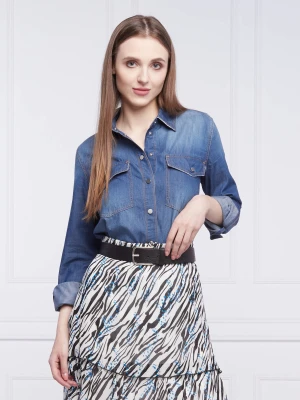 Armani Exchange Jeansowa koszula | Relaxed fit
