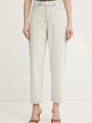Armani Exchange jeansy carrot damskie