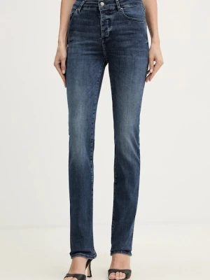 Armani Exchange jeansy damskie kolor granatowy XW000072 AF11969
