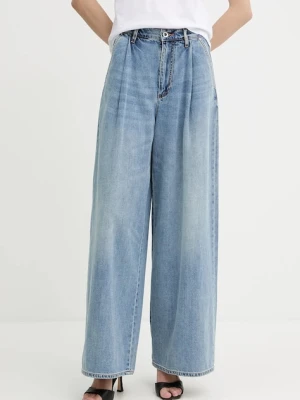 Armani Exchange jeansy damskie kolor niebieski XW000137 AF12851