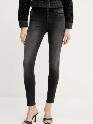 Armani Exchange jeansy damskie kolor szary XW000123 AF14457