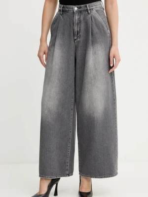 Armani Exchange jeansy damskie kolor szary XW000137 AF16086