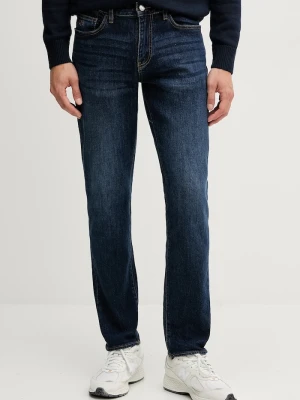 Armani Exchange jeansy granatowy