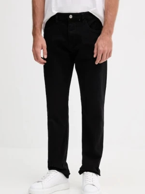 Armani Exchange jeansy męskie kolor czarny XM000049 AF14267