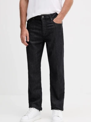 Armani Exchange jeansy męskie kolor czarny XM000049 AF14370