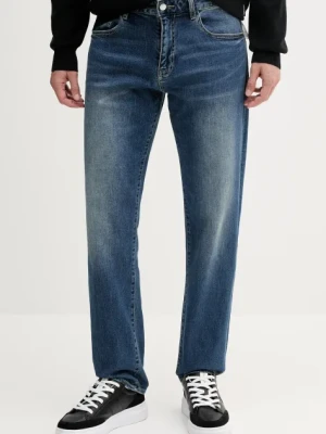 Armani Exchange jeansy męskie kolor niebieski XM000049 AF14266