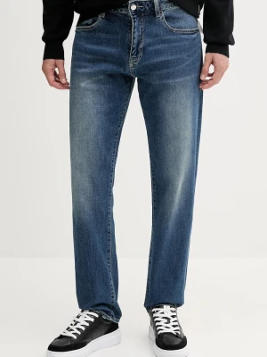 Armani Exchange jeansy niebieski