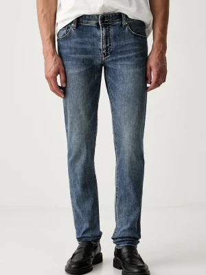 Armani Exchange jeansy skinny męskie niebieski