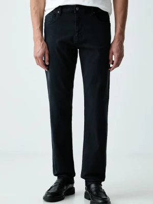 Armani Exchange jeansy slim fit męskie granatowy