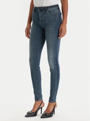 Armani Exchange Jeansy XW000129 AF10863 MB001 Niebieski Skinny Fit