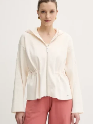 Armani Exchange kardigan damski kolor beżowy lekki XW000575 AF12740