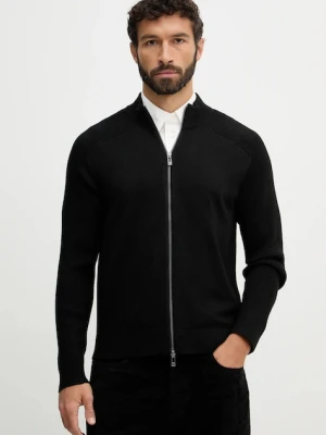 Armani Exchange kardigan z dodatkiem wełny