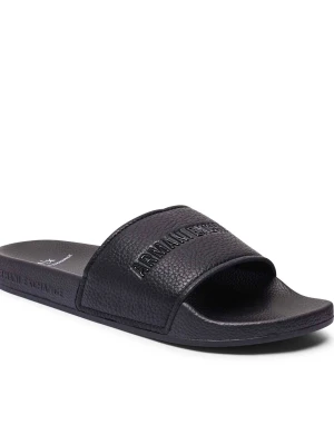 Armani Exchange Klapki czarny