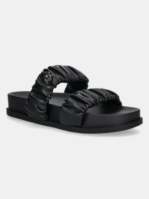 Armani Exchange klapki damskie kolor czarny XDP062 XV926 00002