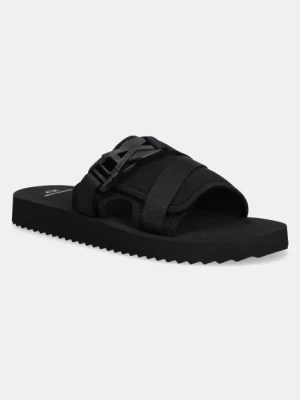 Armani Exchange klapki męskie kolor czarny XUP016 XV961 00002