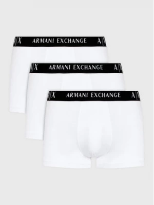Armani Exchange Komplet 3 par bokserek 957028 CC282 48310 Biały