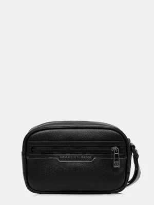 Armani Exchange kosmetyczka kolor czarny XM002000 AF17205