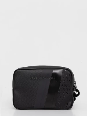Armani Exchange kosmetyczka męska z imitacji skóry