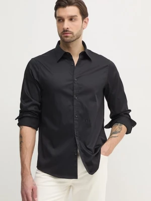Armani Exchange koszula męska bawełniana z elastanem
