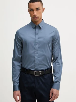 Armani Exchange koszula męska bawełniana z elastanem