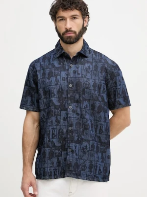 Armani Exchange koszula męska jeansowa