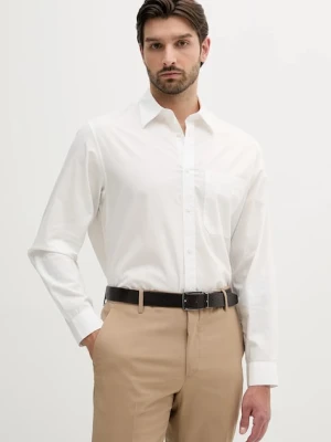 Armani Exchange koszula męska kolor biały regular z kołnierzykiem klasycznym XM000450 AF14936