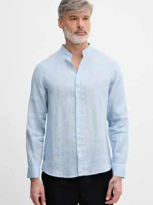 Armani Exchange koszula męska lniana