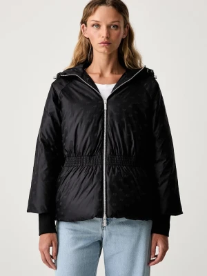Armani Exchange krótka kurtka damska czarny