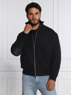 Armani Exchange Kurtka BLOUSON | Regular Fit | z dodatkiem wełny