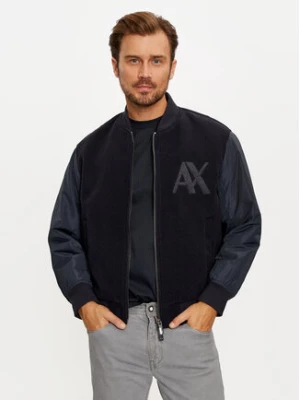 Armani Exchange Kurtka bomber 6DZB32 ZN5PZ 1510 Granatowy Regular Fit