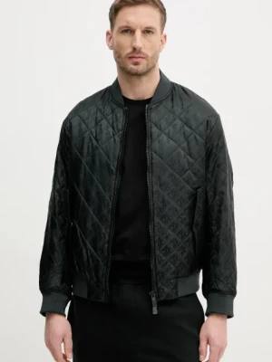 Armani Exchange kurtka bomber kolor zielony przejściowa XM000137 AF11895