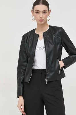 Armani Exchange kurtka damska kolor czarny przejściowa
