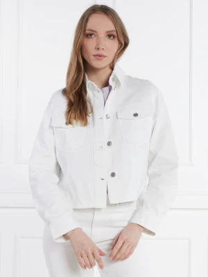 Armani Exchange Kurtka jeansowa | Cropped Fit