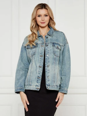 Armani Exchange Kurtka jeansowa | Oversize fit