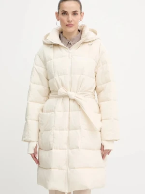 Armani Exchange kurtka kolor beżowy zimowa XW000649 AF16207