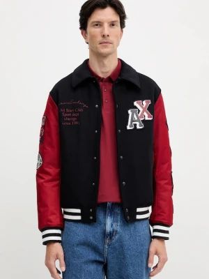 Armani Exchange kurtka kolor granatowy przejściowa XM001106 AF16601