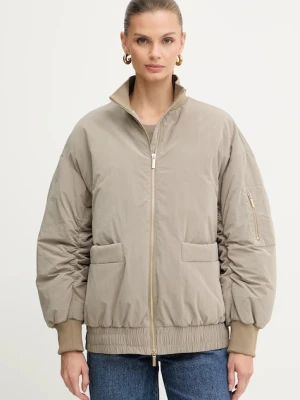 Armani Exchange kurtka kolor zielony zimowa oversize XW000670 AF16210