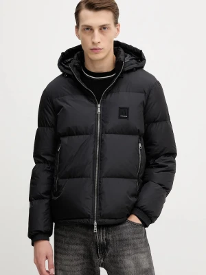 Armani Exchange kurtka puchowa czarny