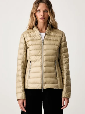 Armani Exchange kurtka puchowa damska beżowy