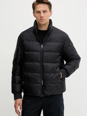 Armani Exchange kurtka puchowa granatowy