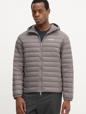 Armani Exchange kurtka puchowa kolor brązowy przejściowa XM001577 AF16927