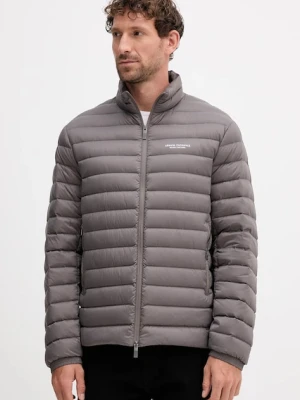 Armani Exchange kurtka puchowa kolor brązowy przejściowa XM001919 AF16927