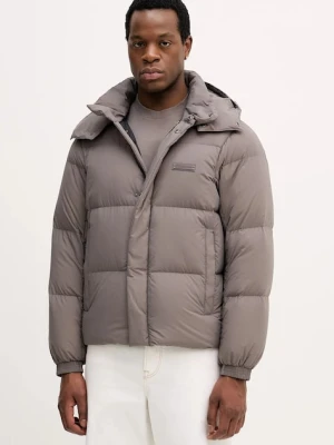 Armani Exchange kurtka puchowa kolor brązowy XM001098 AF16340