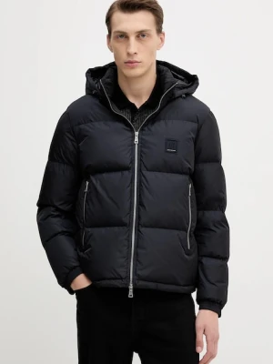 Armani Exchange kurtka puchowa kolor granatowy zimowa XM000348 AF12286