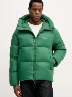 Armani Exchange kurtka puchowa kolor zielony zimowa XM001115 AF16589