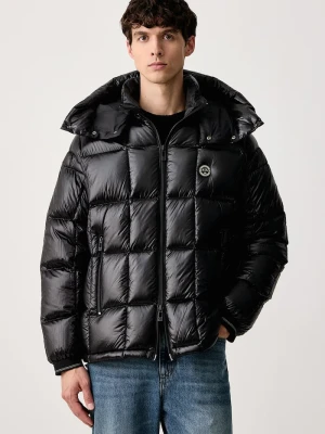 Armani Exchange kurtka puchowa męska czarny