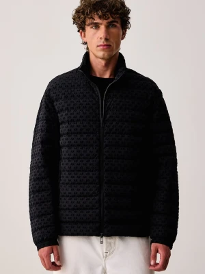 Armani Exchange kurtka puchowa męska granatowy