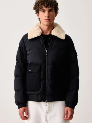 Armani Exchange kurtka puchowa męska granatowy
