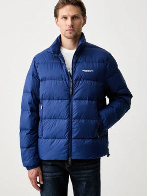 Armani Exchange kurtka puchowa męska granatowy