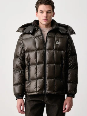 Armani Exchange kurtka puchowa męska zielony